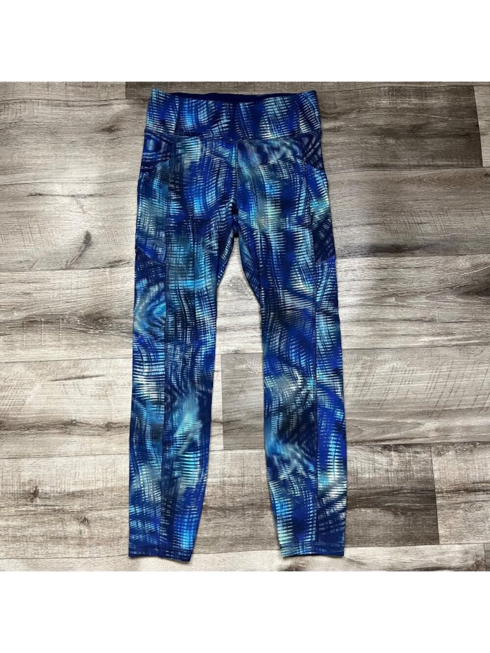 Lululemon Athletic Invigorate HR Tight Yoga Pants 25” Shapeshifter Blue Size 6